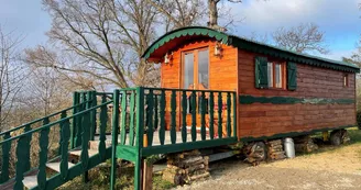 Gîte la Roulotte de la carrière à Toulon sur Allier dans l'Allier en Auvergne Gîte la Roulotte de la carrière à Toulon sur Allier dans l'Allier en Auvergne