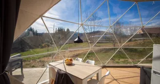 Les dômes au Domaine la Chabanne Les dômes au Domaine la Chabanne