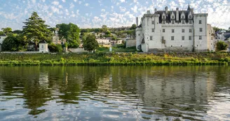Château de Montsoreau en bord de Loire Château de Montsoreau en bord de Loire