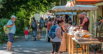 Marché producteurs et artisans de Chirols