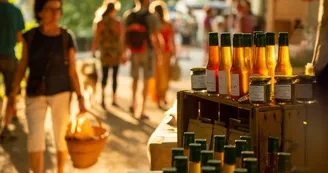 Marché producteurs et artisans de Chirols