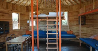 La cabane rustique du Folastère La cabane rustique du Folastère