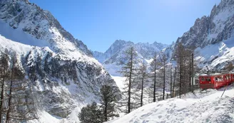 Mer de Glace et train du Montenvers Mer de Glace et train du Montenvers