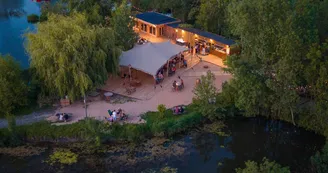 Guinguette Ligaya Montlouis-sur-Loire drone