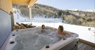 Espace bien-être sauna et jacuzzi à l'Espace Somport Espace bien-être sauna et jacuzzi à l'Espace Somport