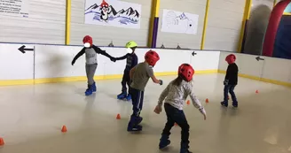 patinoire avec enfants