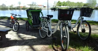Location de vélos avec remorque