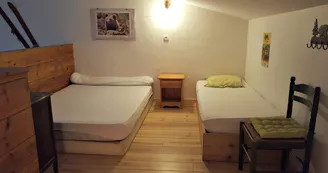 Refuge Jeandel - Chambre en mezzanine Refuge Jeandel - Chambre en mezzanine