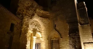 église de Sourzac by night