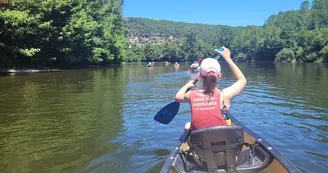 Périgord Noir Vallée Dordogne - canoe castelnaud