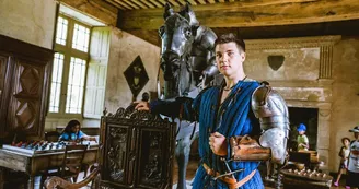 5 CHATEAU DE BRIDOIRE - rencontre avec le chevalier 5 CHATEAU DE BRIDOIRE - rencontre avec le chevalier