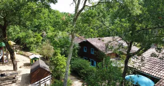 Vue des chalets