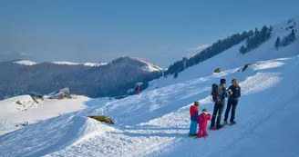 Balade raquettes en famille à Issarbe