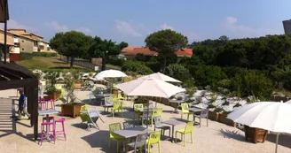 mimizan plage - terrasse bar