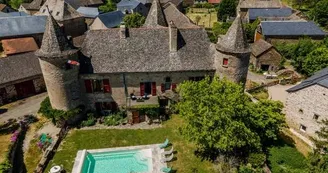 Château de Cadars vu du ciel Château de Cadars vu du ciel