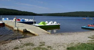pedalos sur place