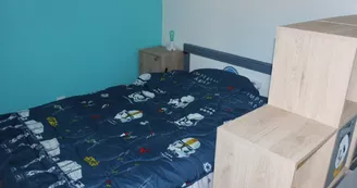 lit enfant chambre bleue lit enfant chambre bleue