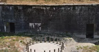 Vestiges du canon de marine allemand