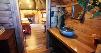 Chambre d'hôtes : La cabane du Nuton Chambre d'hôtes : La cabane du Nuton