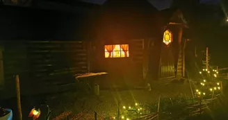 Chambre d'hôtes : La cabane du Nuton Chambre d'hôtes : La cabane du Nuton