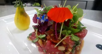 Tartare de boeuf de l'aubrac