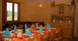 Salon grands chalets La Tchourette 2 Salon grands chalets La Tchourette 2