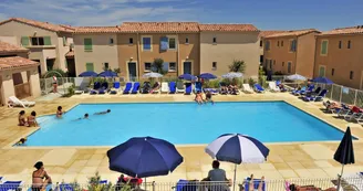 Résidence Goélia Le Mas des Arènes Mouriès vue piscine