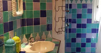 Salle de bain Chambre d'hôte Lavande