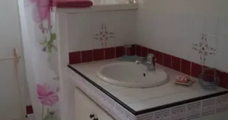Sale de bain chambre Rose
