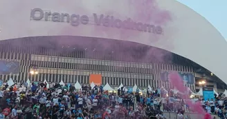 Parvis du stade Orange Vélodrome Marseille Parvis du stade Orange Vélodrome Marseille
