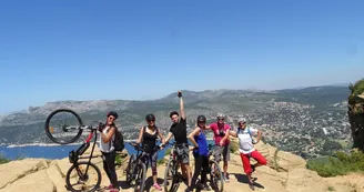 Groupe au Cap Canaille Groupe au Cap Canaille