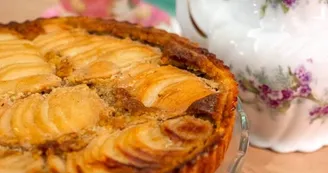Tarte aux poires-amandes Tarte aux poires-amandes