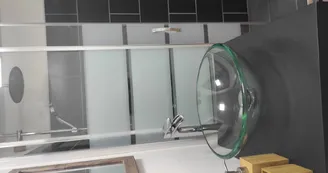 Cabane avec bain nordique