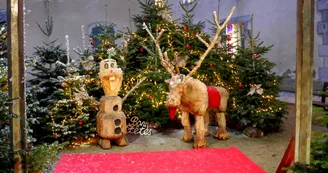 Olaf et Sven décor à Saulges Olaf et Sven décor à Saulges