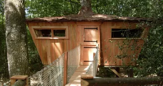 L'Orbière - Cabane Mésange sur pilotis à 3m L'Orbière - Cabane Mésange sur pilotis à 3m