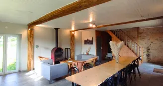 Gîte de La Coudraie - Salle de réception 40 pers
