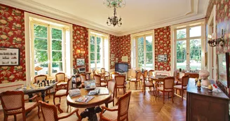 La grande salle de jeux du chateau
