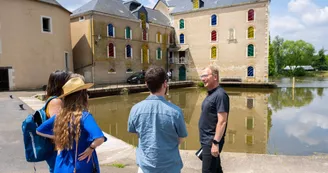 Visite guidée Malicorne - les moulins Visite guidée Malicorne - les moulins