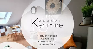 L'appart K-shmire/ T1, 4 pers. L'appart K-shmire/ T1, 4 pers.