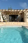 Villa Le Bélieu, gîte 4 * accessible PMR, climatisation /grande piscine privée, 4-5 personnes SUD Ardèche