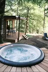 Lodge avec jacuzzi