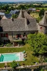 Château de Cadars vu du ciel