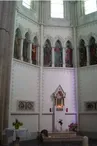 La nef et le choeur de l'église La Viste St Paul