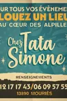 Location de salles Chez Tata Simone à Mouriès Affiche