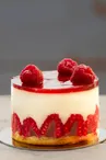 Pâtisserie fruits rougesportion individuelle